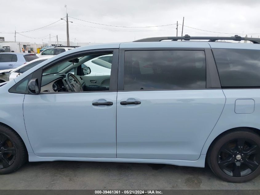 2014 Toyota Sienna Se 8 Passenger VIN: 5TDXK3DC3ES483535 Lot: 39461361