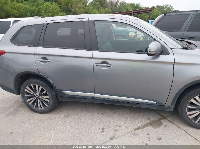 2019 Mitsubishi Outlander Se VIN: JA4AZ3A30KZ043671 Lot: 39461394