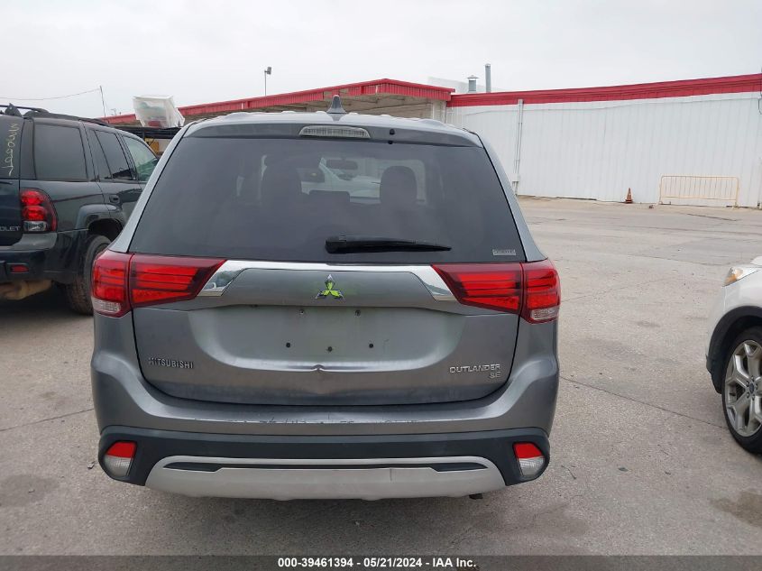 2019 Mitsubishi Outlander Se VIN: JA4AZ3A30KZ043671 Lot: 39461394