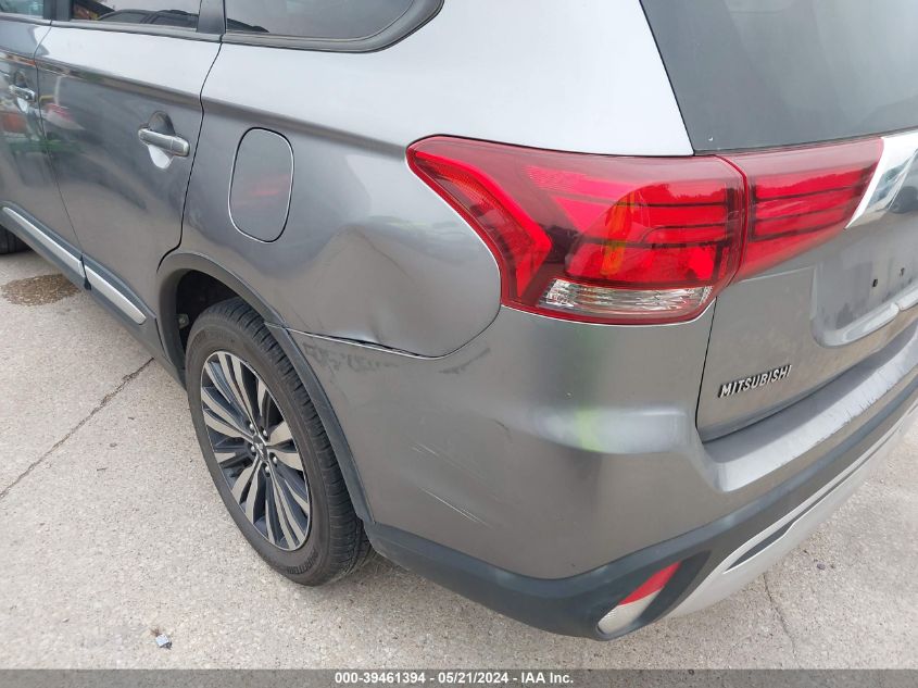 2019 Mitsubishi Outlander Se VIN: JA4AZ3A30KZ043671 Lot: 39461394