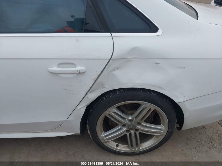 2013 Audi A4 2.0T Premium VIN: WAUKFAFL0DN049204 Lot: 39461395