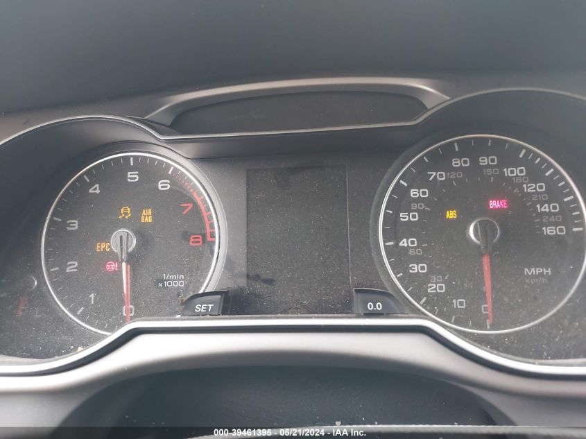 2013 Audi A4 2.0T Premium VIN: WAUKFAFL0DN049204 Lot: 39461395