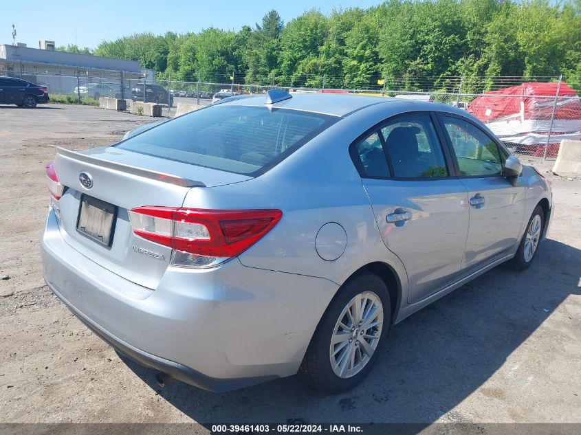 2018 Subaru Impreza 2.0I Premium VIN: 4S3GKAD68J3606014 Lot: 39461403