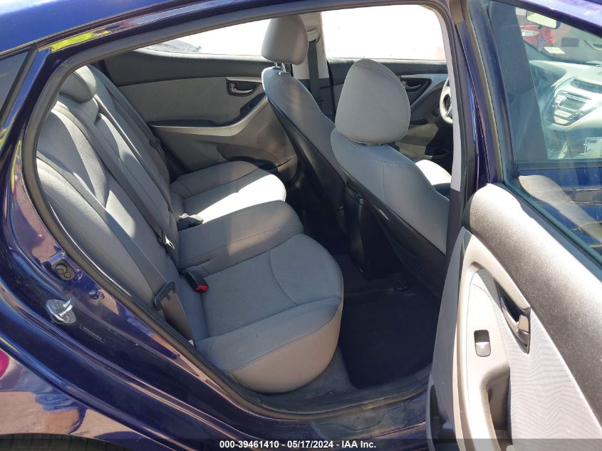 2013 Hyundai Elantra Gls VIN: 5NPDH4AE1DH406518 Lot: 39461410