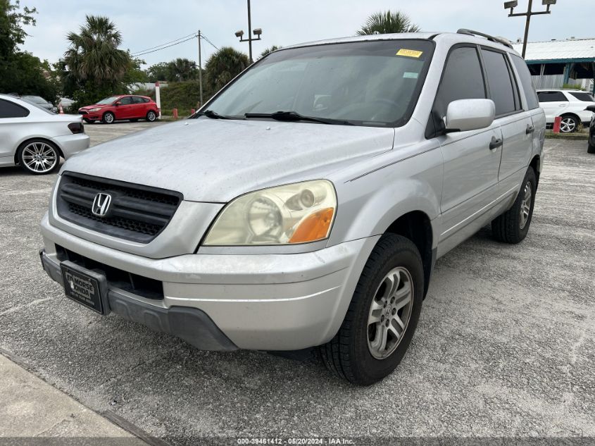 2005 Honda Pilot VIN: 5FNYF18475B039899 Lot: 39461412