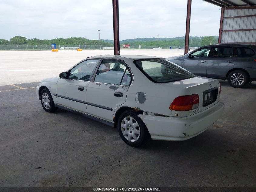 1998 Honda Civic Lx VIN: 2HGEJ6675WH534384 Lot: 39461421