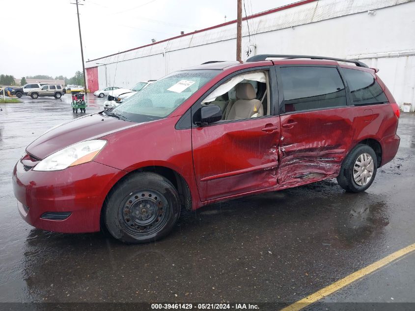 2008 Toyota Sienna Le VIN: 5TDZK23C08S211257 Lot: 39461429