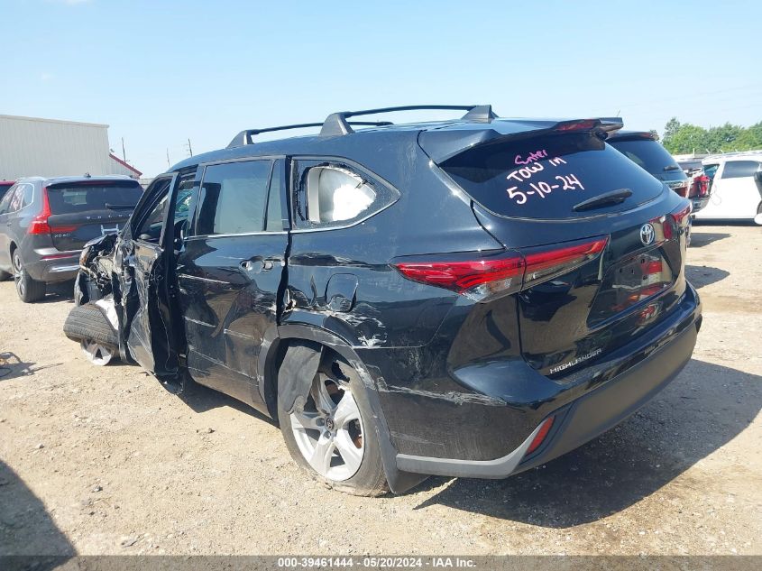 2022 TOYOTA HIGHLANDER L/LE - 5TDBZRBH5NS252627