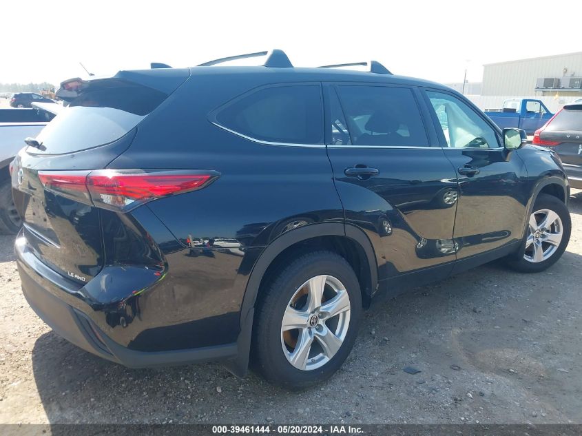 2022 Toyota Highlander L/Le VIN: 5TDBZRBH5NS252627 Lot: 39461444