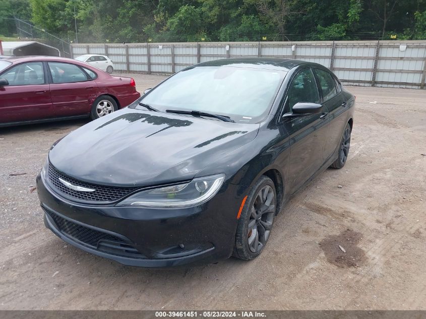 2015 Chrysler 200 S VIN: 1C3CCCBG3FN551605 Lot: 39461451