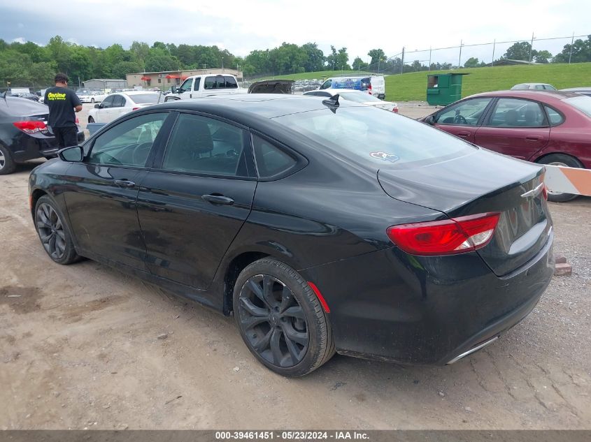 2015 Chrysler 200 S VIN: 1C3CCCBG3FN551605 Lot: 39461451