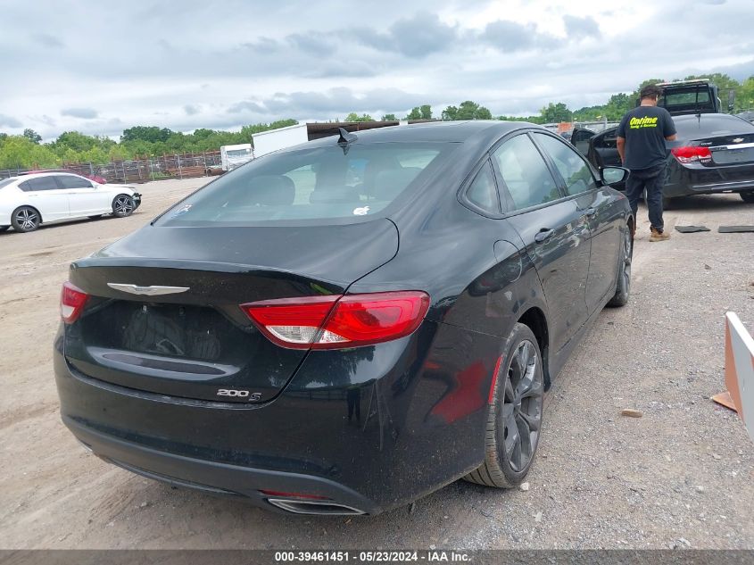 2015 Chrysler 200 S VIN: 1C3CCCBG3FN551605 Lot: 39461451