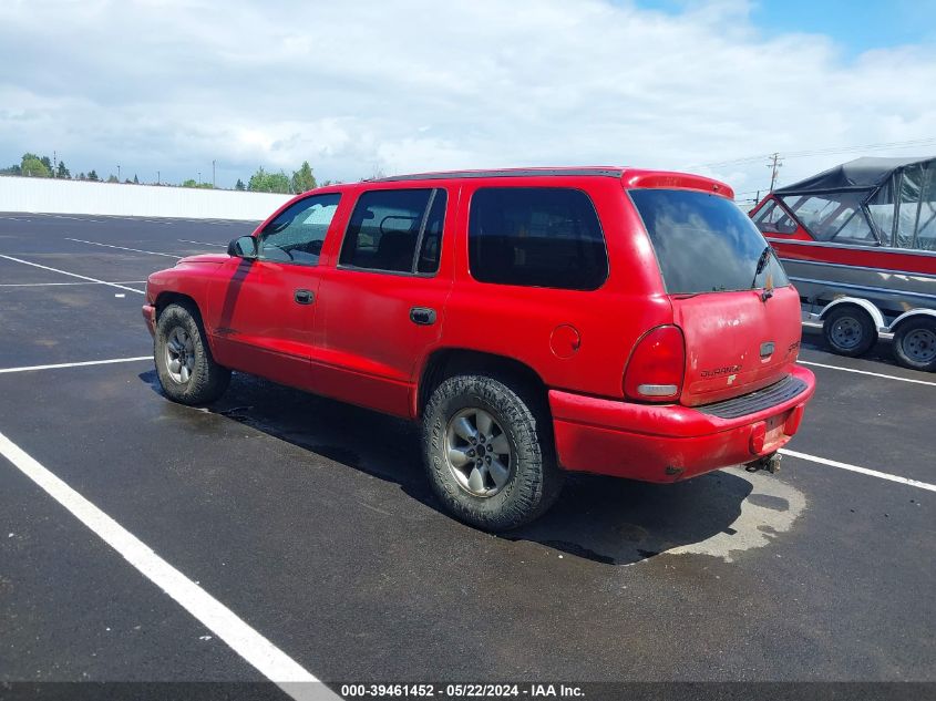 2003 Dodge Durango Sport/Sxt VIN: 1D4HR38N43F515646 Lot: 39461452