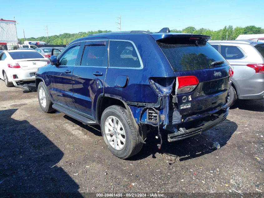 2014 Jeep Grand Cherokee Laredo VIN: 1C4RJFAG3EC421476 Lot: 39461455