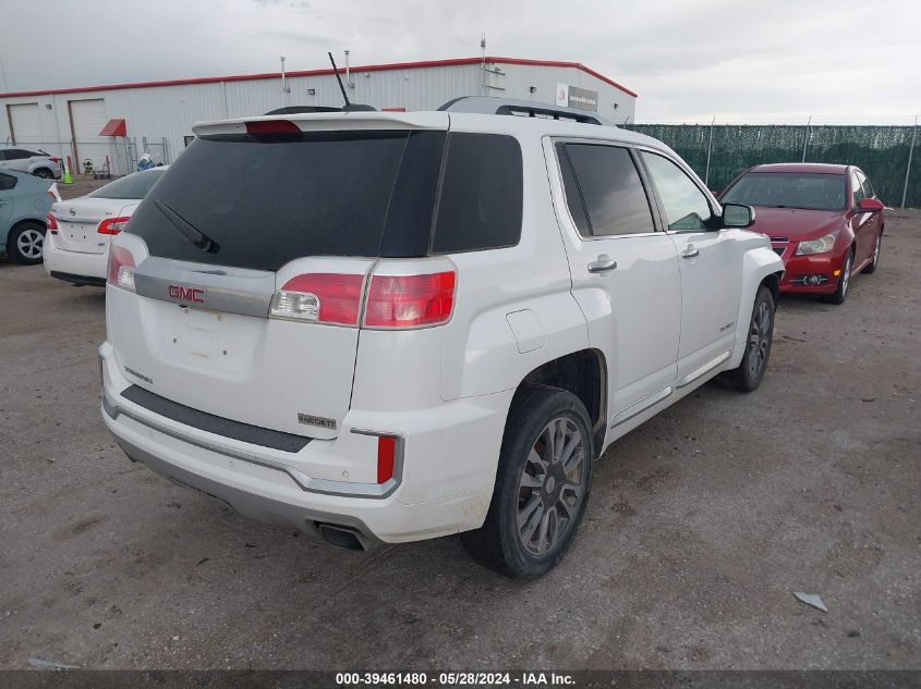 2016 GMC Terrain Denali VIN: 2GKFLRE3XG6359807 Lot: 39461480