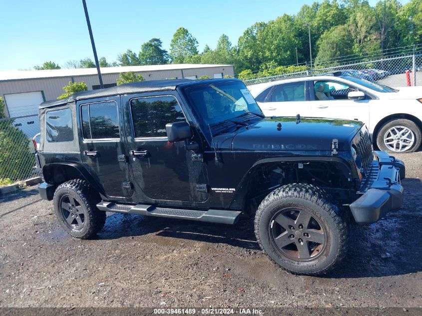 2011 Jeep Wrangler Unlimited Rubicon VIN: 1J4HA6H18BL634796 Lot: 39461489