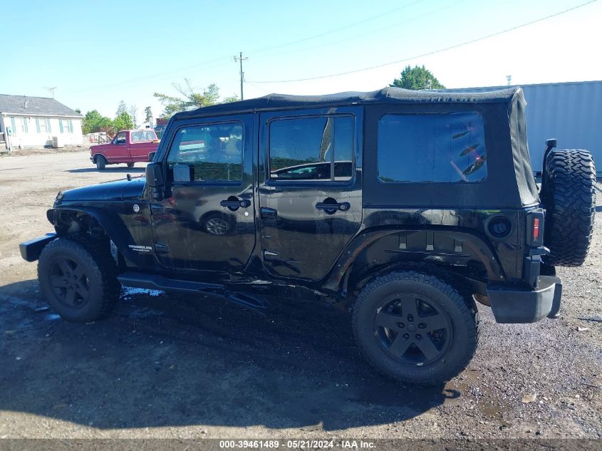 2011 Jeep Wrangler Unlimited Rubicon VIN: 1J4HA6H18BL634796 Lot: 39461489