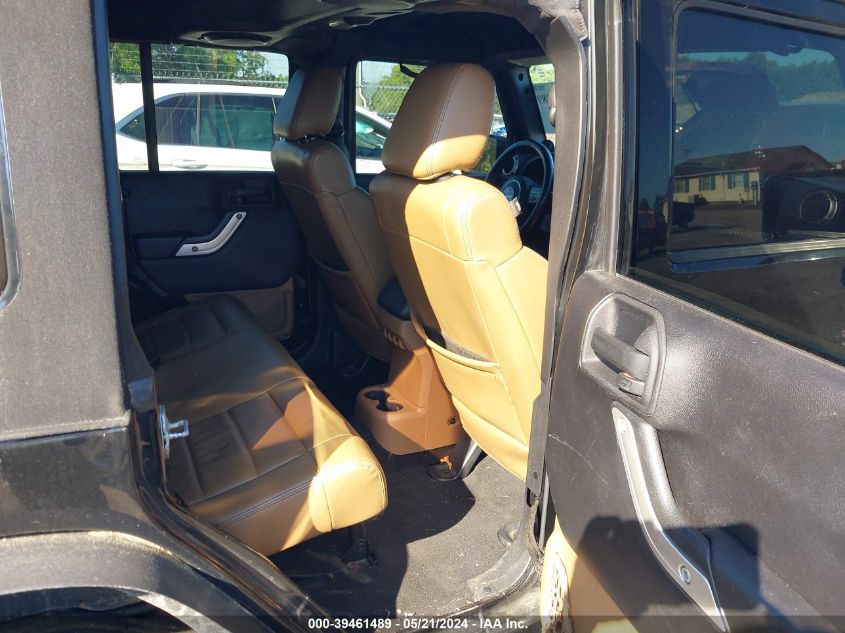 2011 Jeep Wrangler Unlimited Rubicon VIN: 1J4HA6H18BL634796 Lot: 39461489