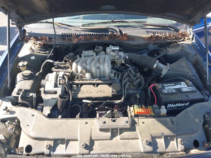 1996 Ford Taurus Gl VIN: 1FALP52U7TA242245 Lot: 39461499