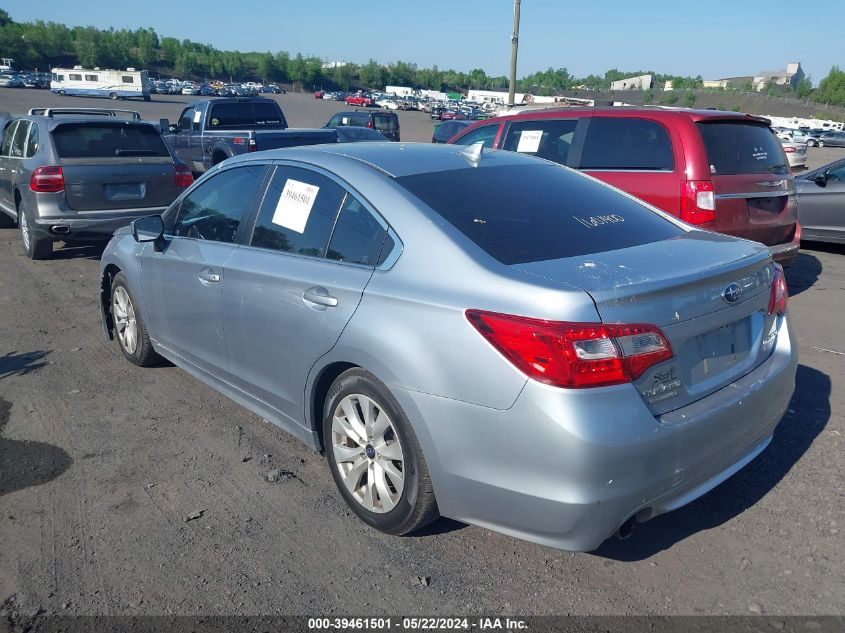 2017 Subaru Legacy 2.5I Premium VIN: 4S3BNAC67H3023625 Lot: 39461501