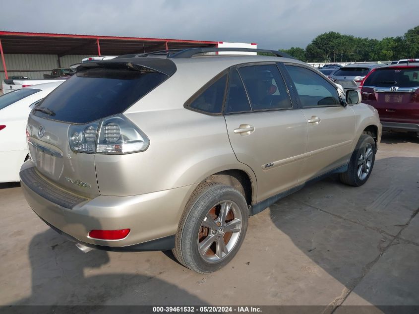 2006 Lexus Rx 400H VIN: JTJHW31U360004859 Lot: 39461532