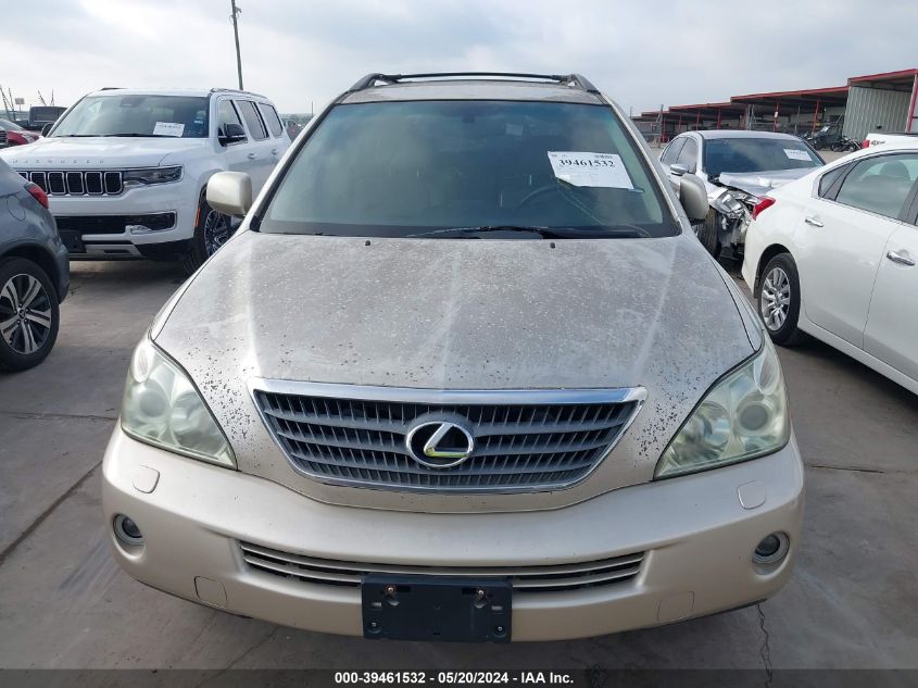 2006 Lexus Rx 400H VIN: JTJHW31U360004859 Lot: 39461532