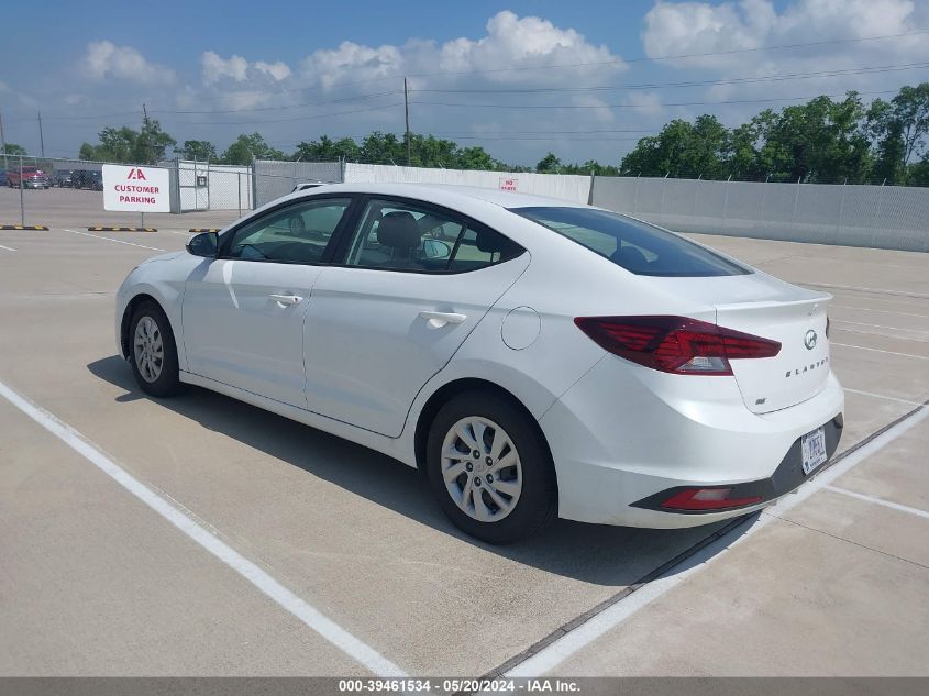 2020 Hyundai Elantra Se VIN: 5NPD74LFXLH610273 Lot: 39461534