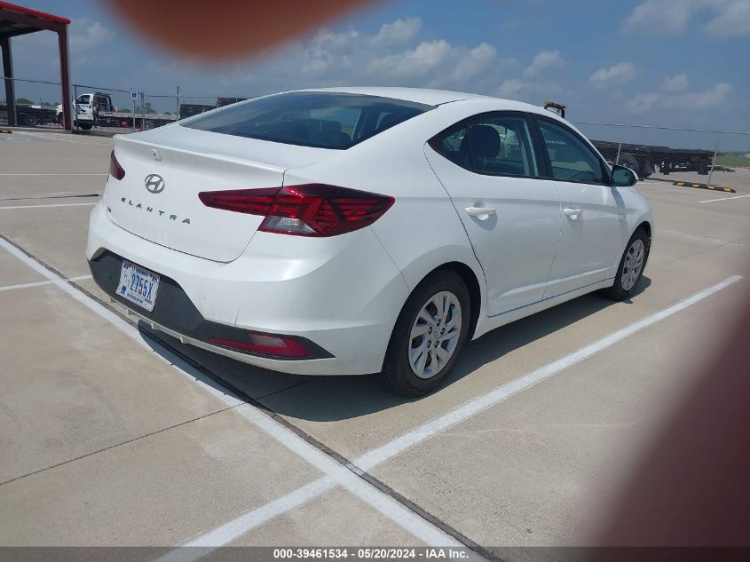 2020 Hyundai Elantra Se VIN: 5NPD74LFXLH610273 Lot: 39461534