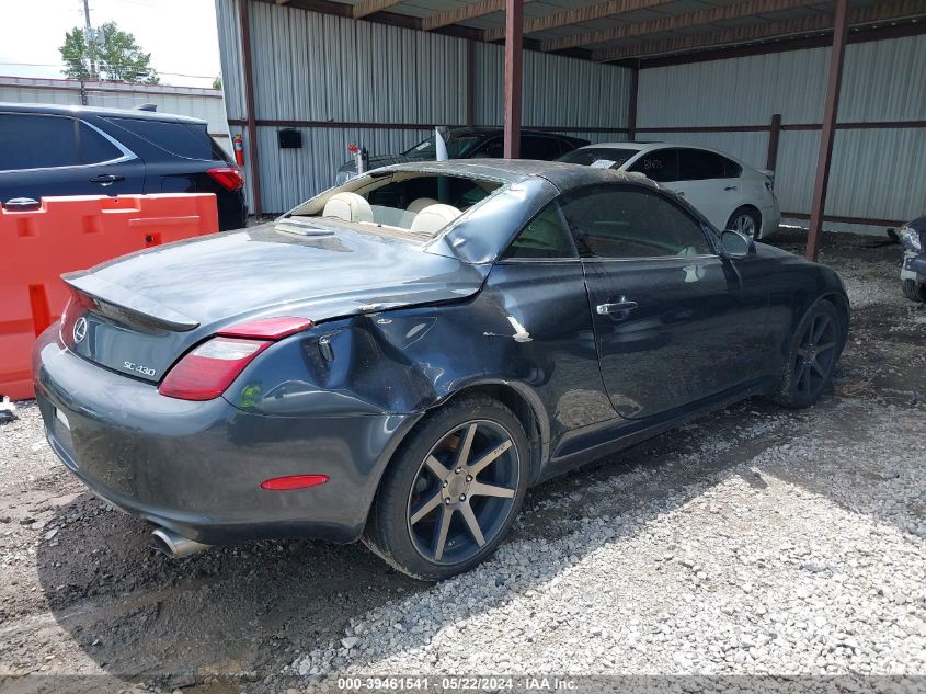 2006 Lexus Sc 430 VIN: JTHFN48Y469001099 Lot: 39461541