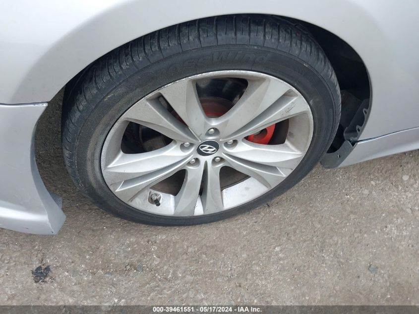 2012 Hyundai Genesis 2.0T Premium VIN: KMHHT6KD8CU070447 Lot: 39461551