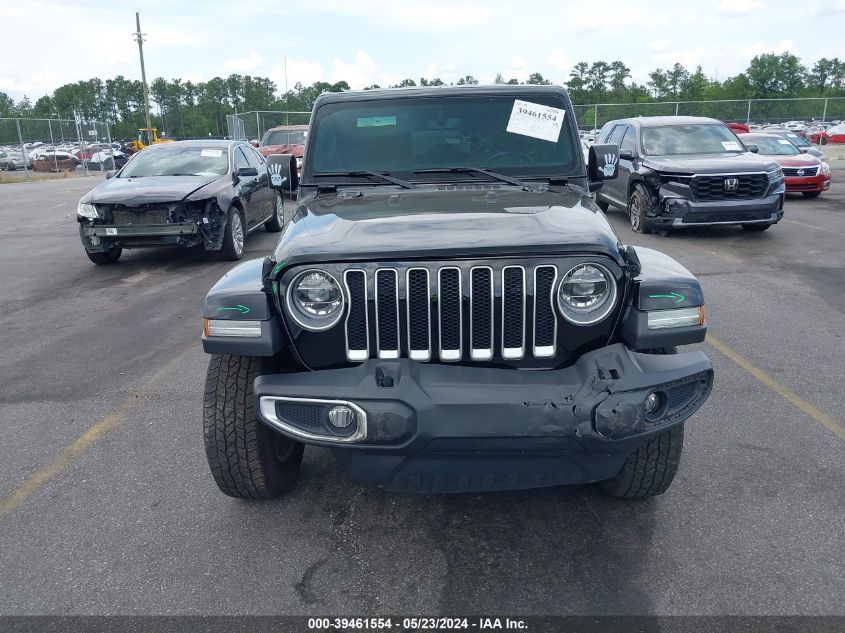 2020 Jeep Wrangler Unlimited Sahara 4X4 VIN: 1C4HJXEG5LW331589 Lot: 39461554