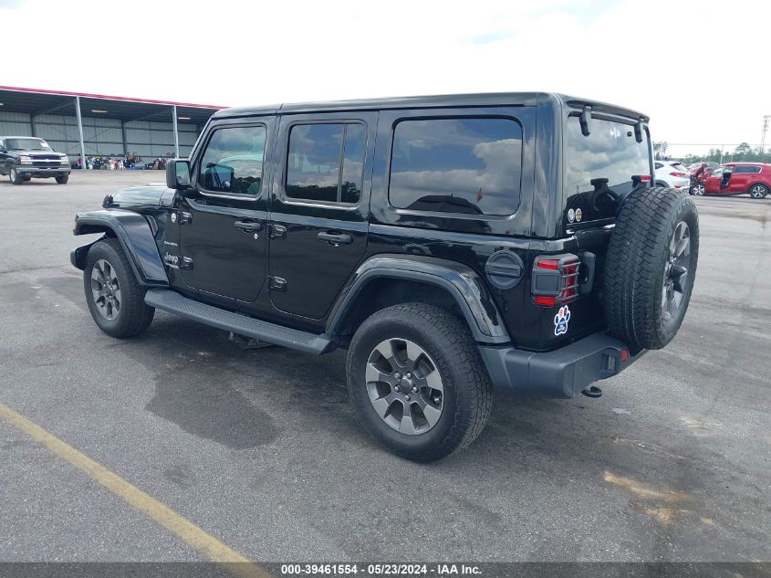 2020 Jeep Wrangler Unlimited Sahara 4X4 VIN: 1C4HJXEG5LW331589 Lot: 39461554