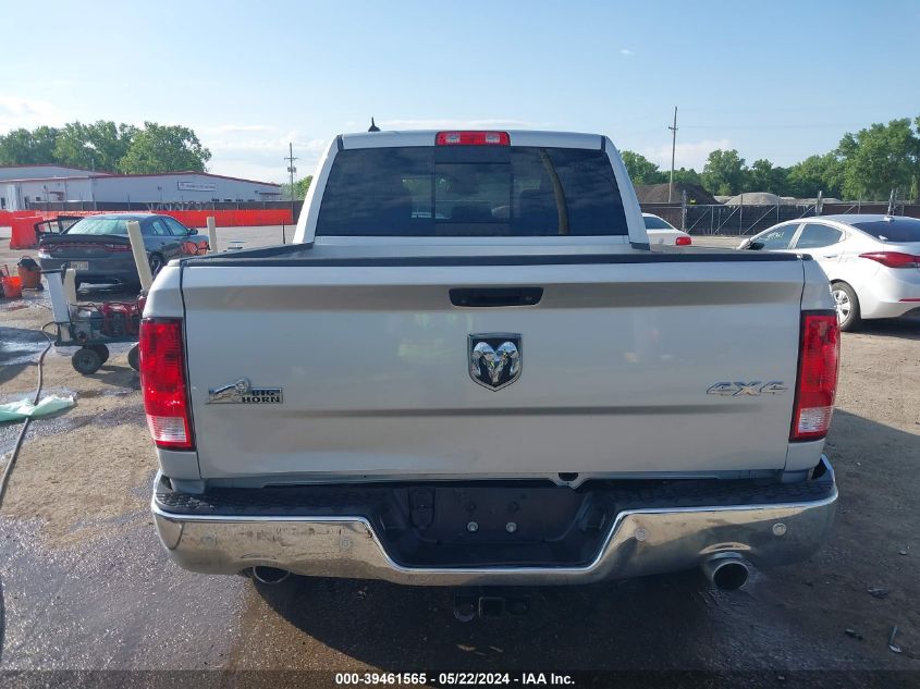 2018 Ram 1500 Big Horn 4X4 5'7 Box VIN: 1C6RR7LT8JS345611 Lot: 39461565