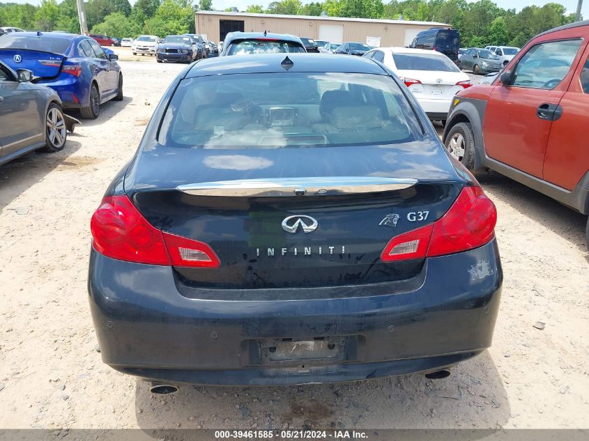 2013 Infiniti G37 Journey VIN: JN1CV6AP6DM718280 Lot: 39461585