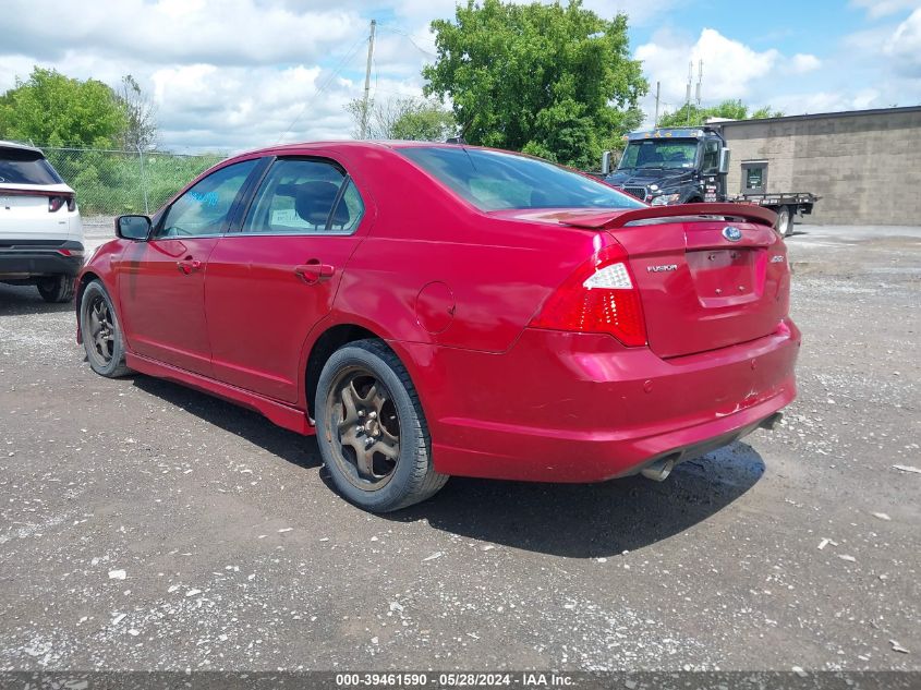 2011 Ford Fusion Sport VIN: 3FAHP0KC9BR112388 Lot: 39461590