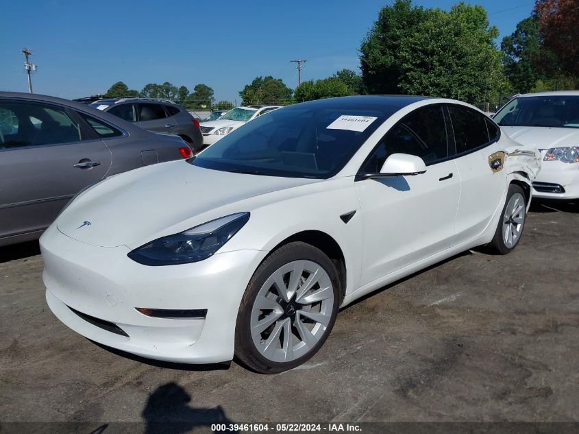 2023 Tesla Model 3 Rear-Wheel Drive VIN: 5YJ3E1EA2PF553217 Lot: 39461604