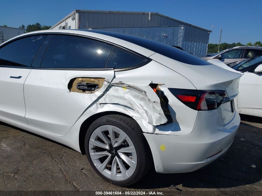 2023 Tesla Model 3 Rear-Wheel Drive VIN: 5YJ3E1EA2PF553217 Lot: 39461604