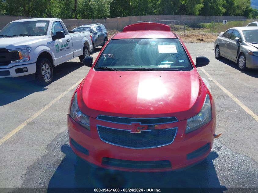 2014 Chevrolet Cruze Ls Auto VIN: 1G1PA5SG0E7435837 Lot: 39461608