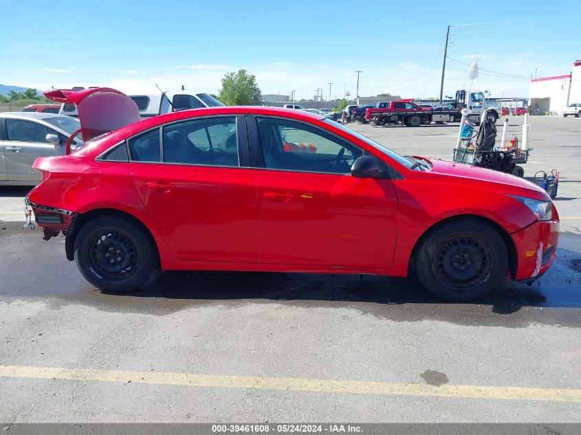 2014 Chevrolet Cruze Ls Auto VIN: 1G1PA5SG0E7435837 Lot: 39461608