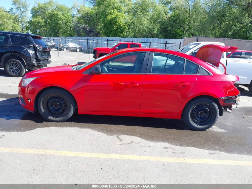 2014 Chevrolet Cruze Ls Auto VIN: 1G1PA5SG0E7435837 Lot: 39461608