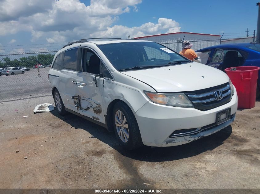 2014 Honda Odyssey Ex-L VIN: 5FNRL5H6XEB112544 Lot: 39461646