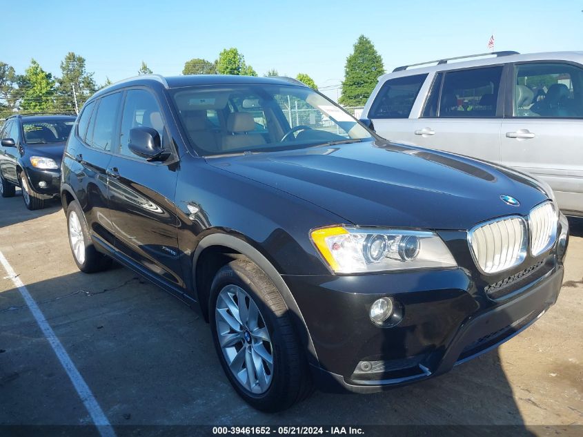 2014 BMW X3 xDrive28I VIN: 5UXWX9C59E0D26051 Lot: 39461652