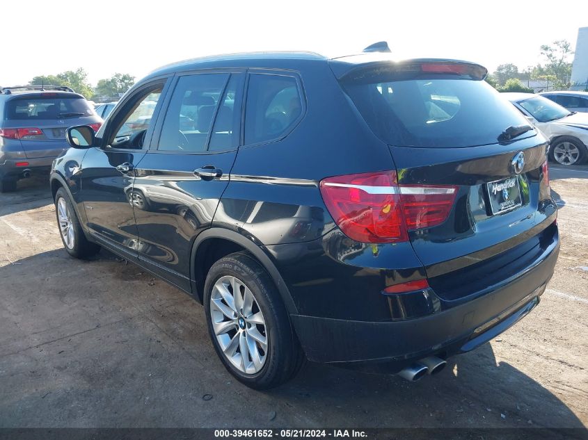 2014 BMW X3 xDrive28I VIN: 5UXWX9C59E0D26051 Lot: 39461652