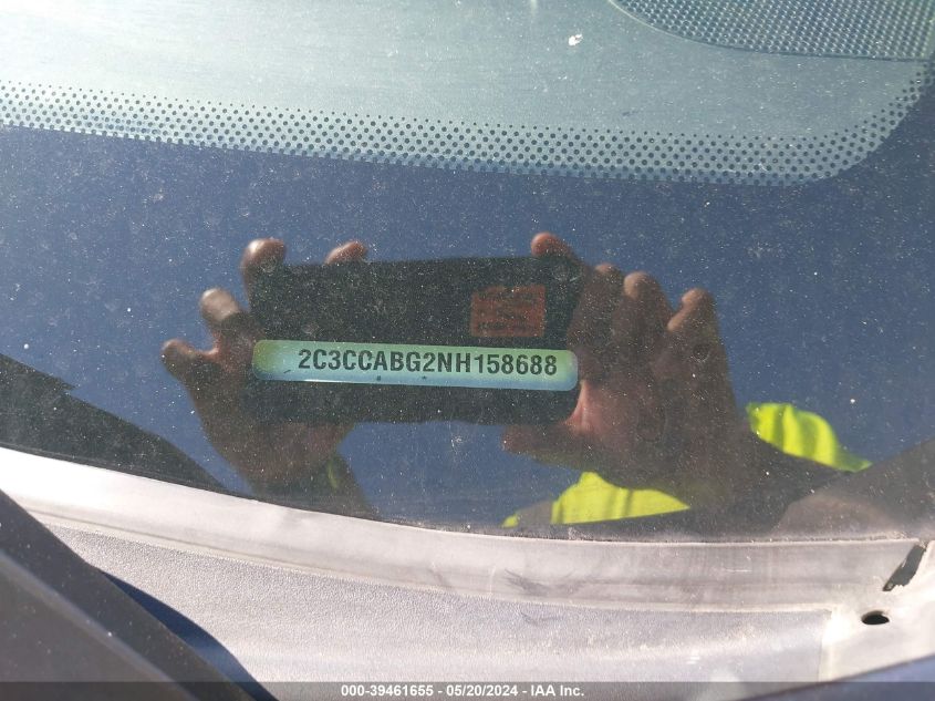 2022 Chrysler 300 S VIN: 2C3CCABG2NH158688 Lot: 39461655