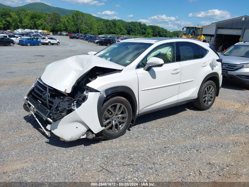 2016 Lexus Nx 200T VIN: JTJBARBZ8G2077894 Lot: 39461672