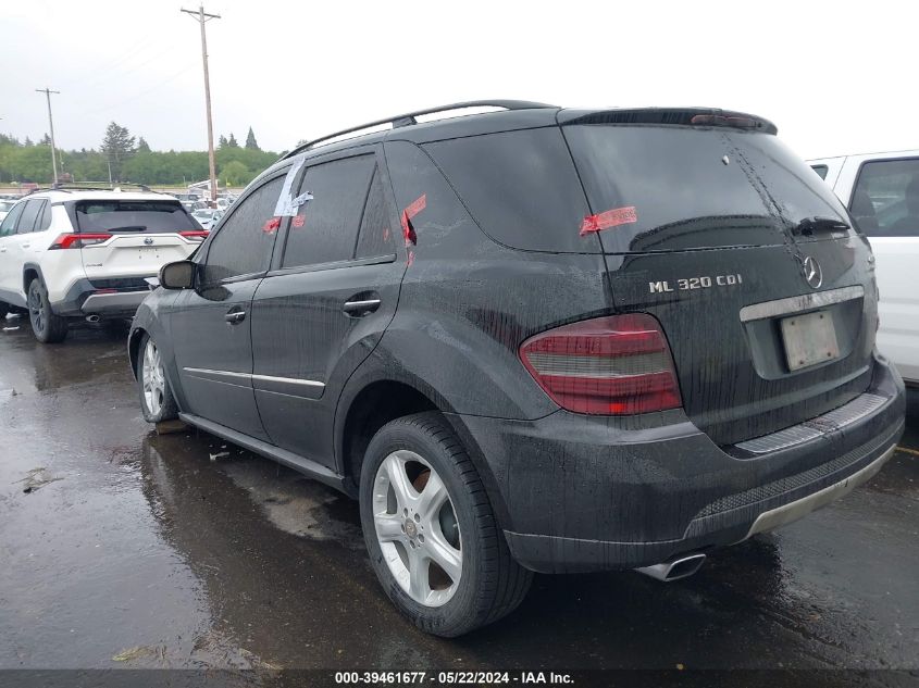 2008 Mercedes-Benz Ml 320 Cdi 4Matic VIN: 4JGBB22E98A379220 Lot: 39461677