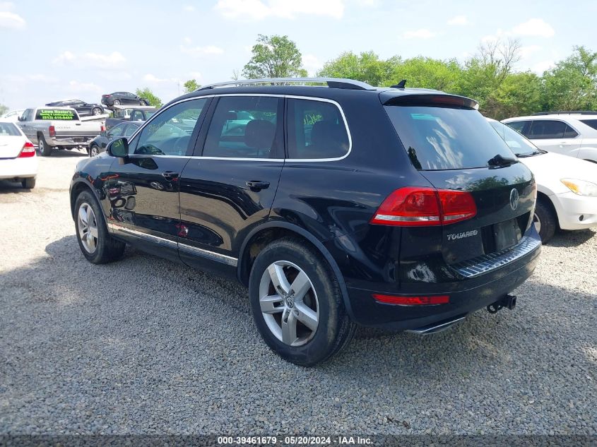 2011 Volkswagen Touareg Tdi Lux VIN: WVGFK9BPXBD001652 Lot: 39461679