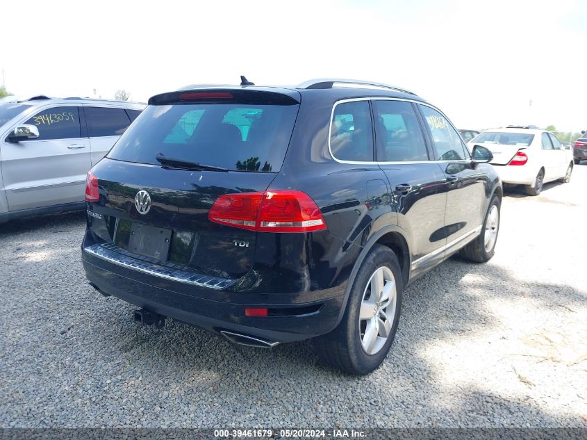 2011 Volkswagen Touareg Tdi Lux VIN: WVGFK9BPXBD001652 Lot: 39461679