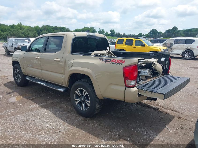 2017 Toyota Tacoma Trd Sport VIN: 3TMCZ5AN4HM109337 Lot: 39461691