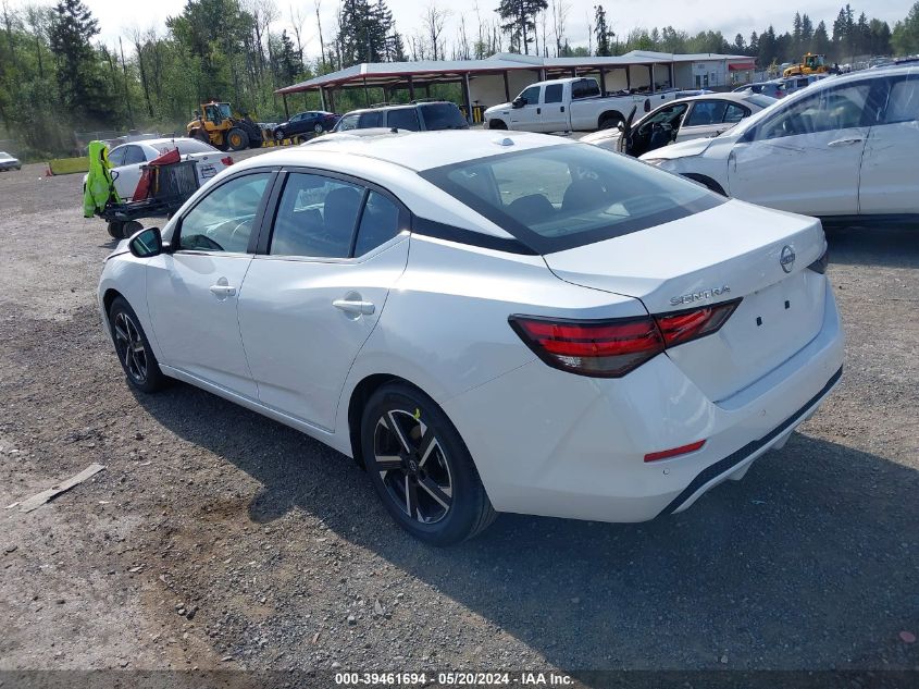 2024 Nissan Sentra Sv Xtronic Cvt VIN: 3N1AB8CV6RY331207 Lot: 39461694